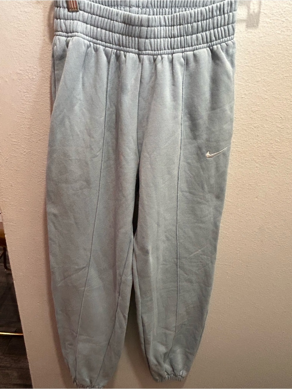 Nike Youth Pale Blue Fleece Joggers